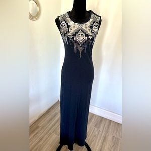 Express maxi sleeveless dress size xs
